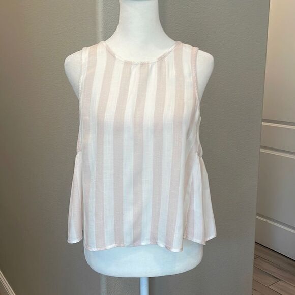 Elodie Woman’s Sleeveless Striped Top - Picture 1 of 5